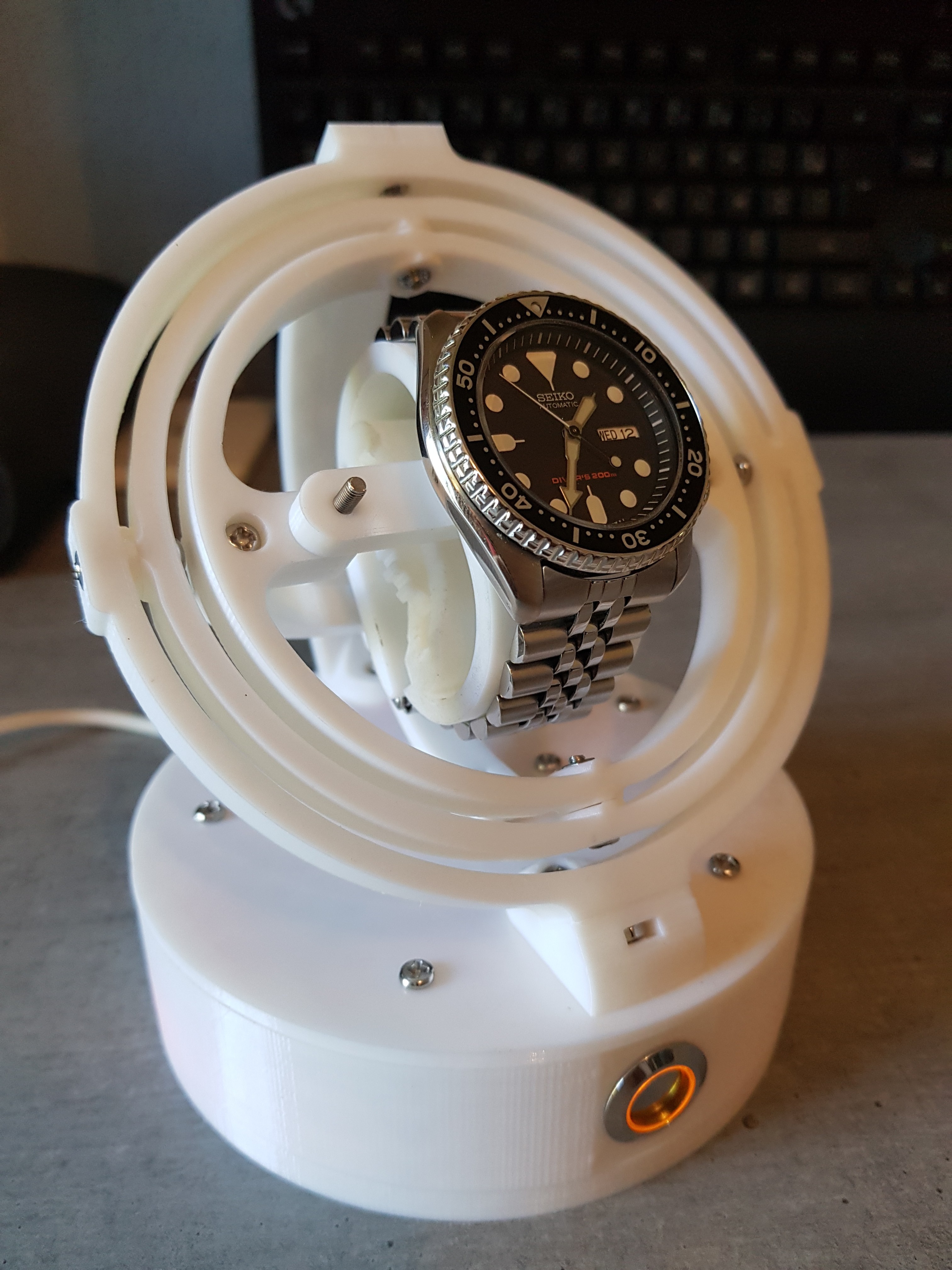 Impresión 3D Gyro Winder / Watch Winder / Watch winder ・ Cults