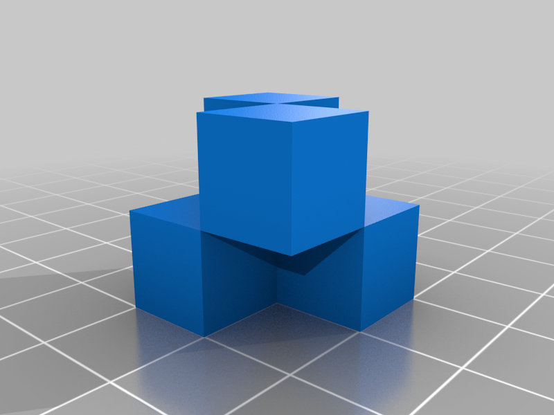 Free 3D file Dual Extruder Calibration Cube・3D printer design to
