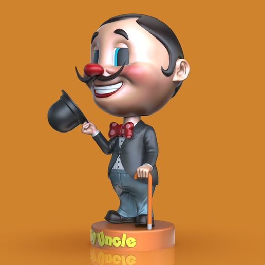 Download STL Mr.Charlie Toy Uncle Resident Evil 3 ・ Cults