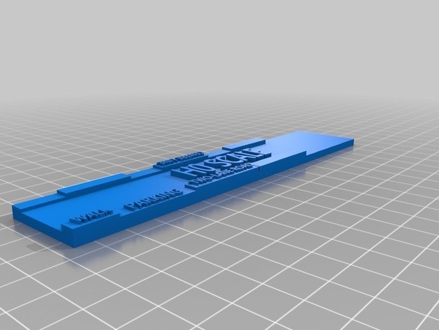 Free STL file H0/HO Scale Ruler 📏・Object to download and to 3D print・Cults