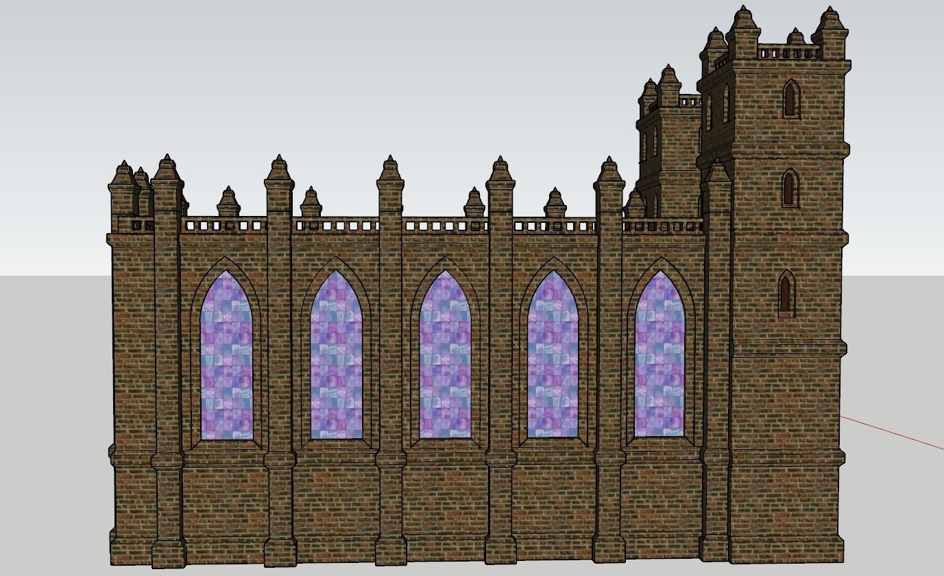 STL file HO / H0 Scale Church・3D printable design to download・Cults