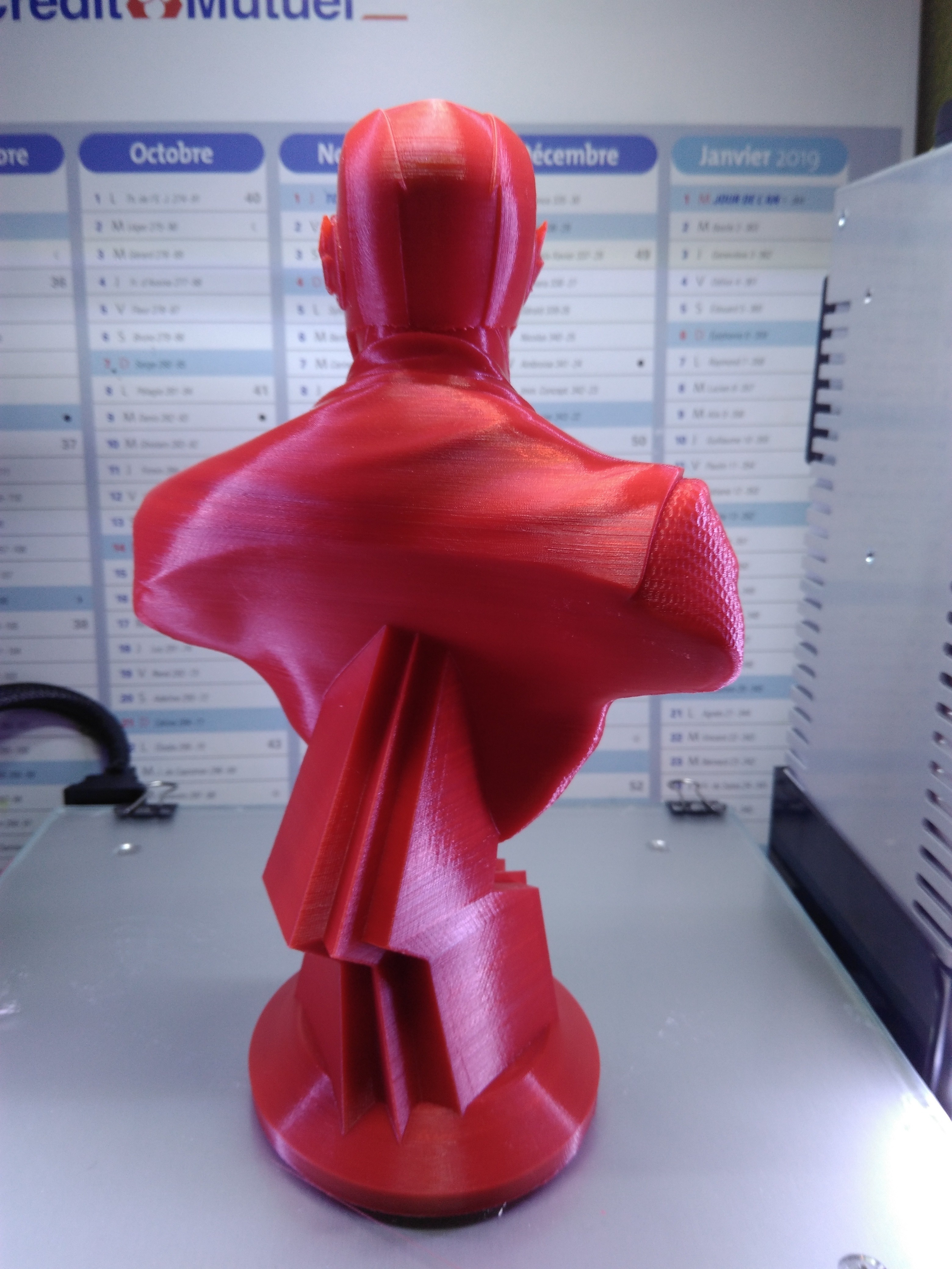 3D printable bust flash • made with Creality Ender 3・Cults