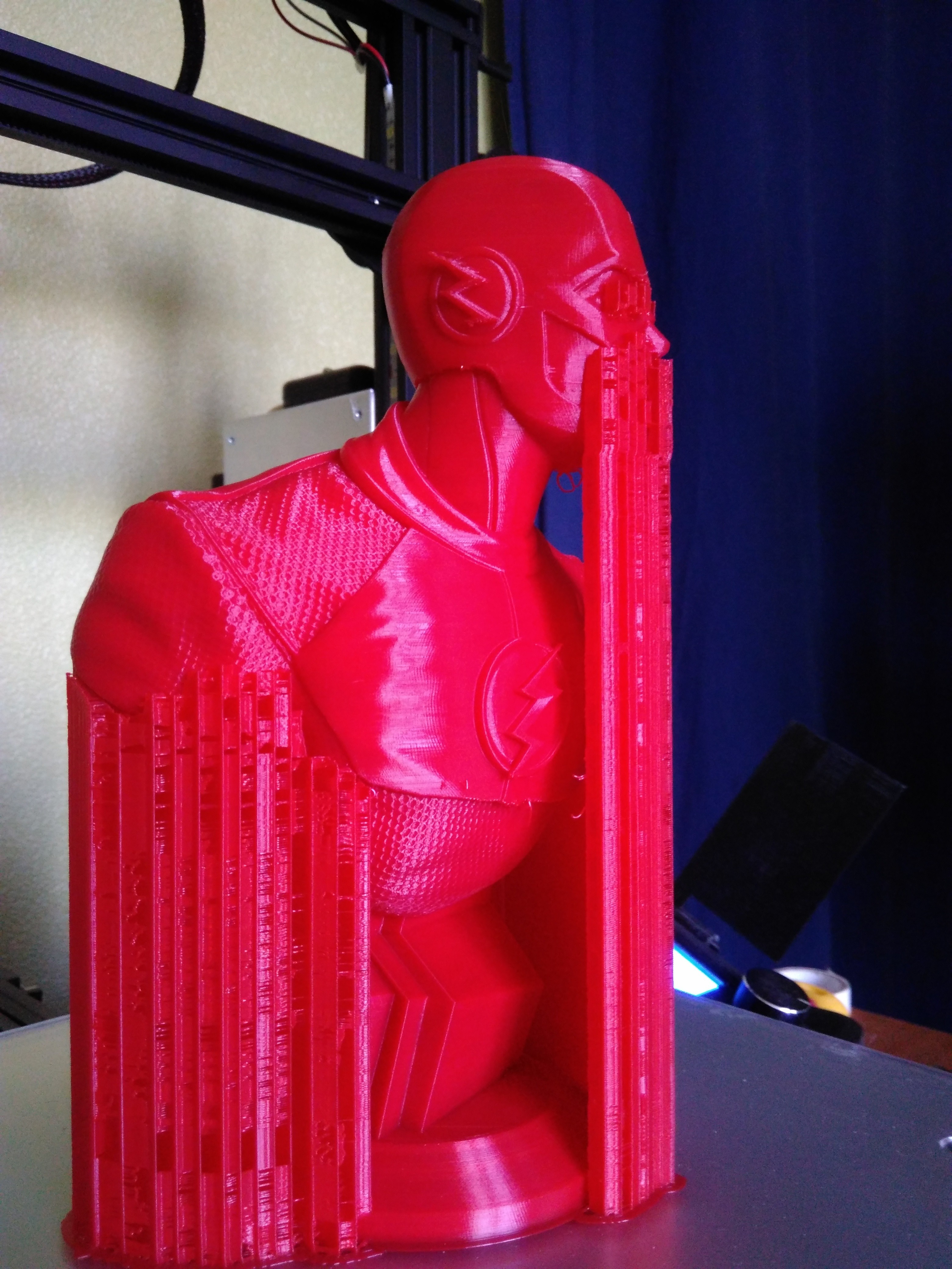 3D printable bust flash • made with Creality Ender 3・Cults