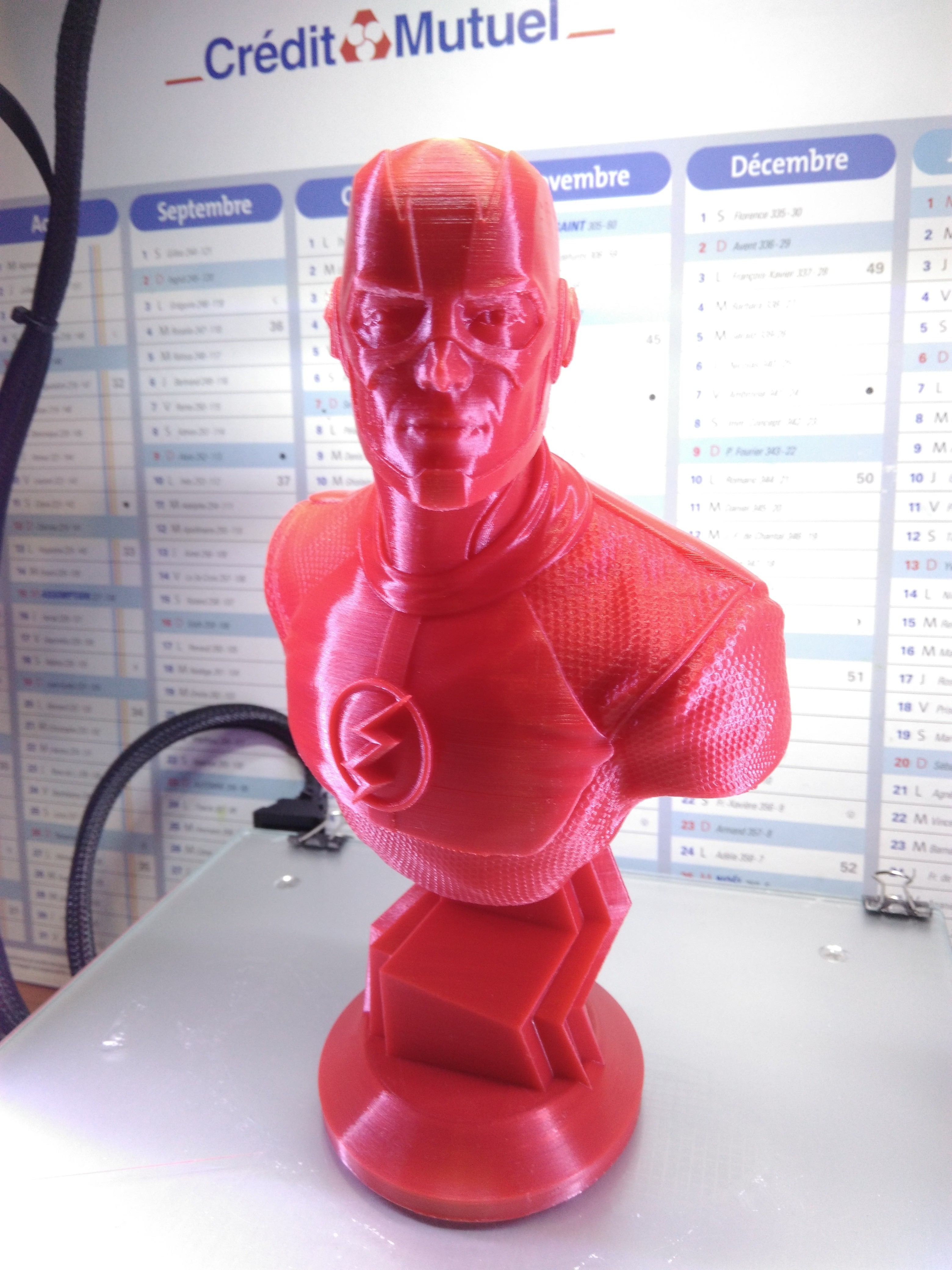 3D printable bust flash • made with Creality Ender 3・Cults