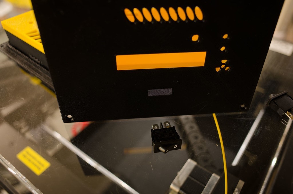 Geiger Panel Бесплатный STL файл Panel-enclosure for new SMD-based geiger counter by ...