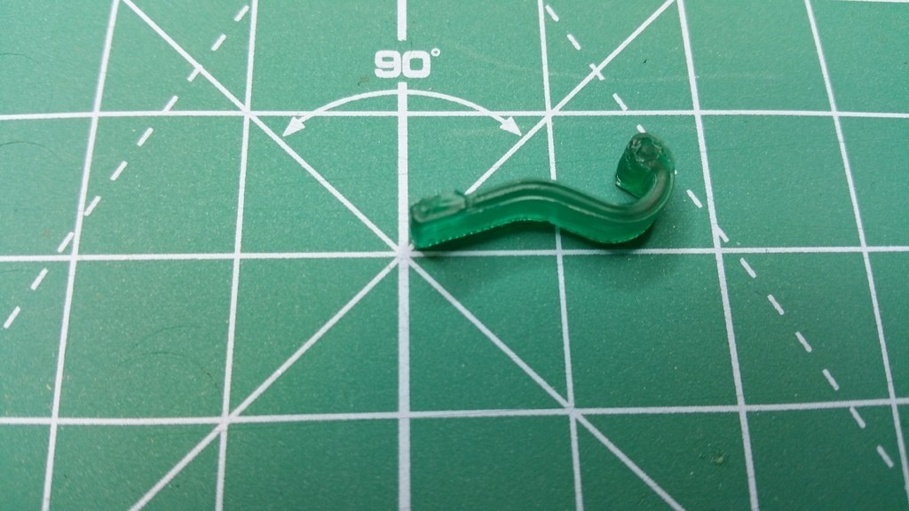 Free STL file (RJ45) Plug broken lock tab fix・3D printer