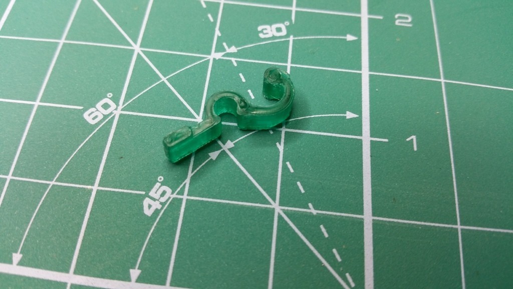 Free STL file (RJ45) Plug broken lock tab fix・3D printer