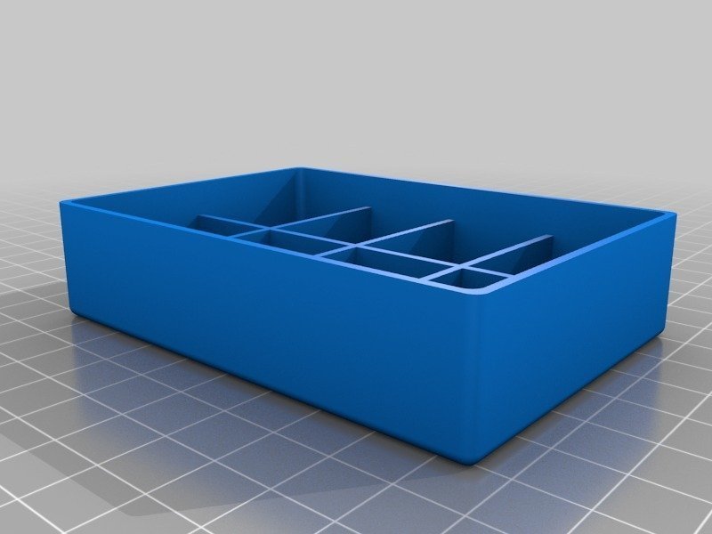 Download free STL file Miniature storage box for faceless the boardgame