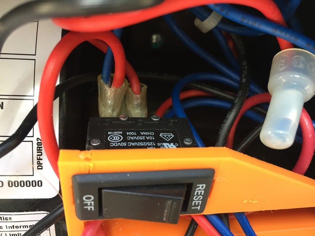 Free STL file RV Furnace retro circuit board 31501 holder・3D print