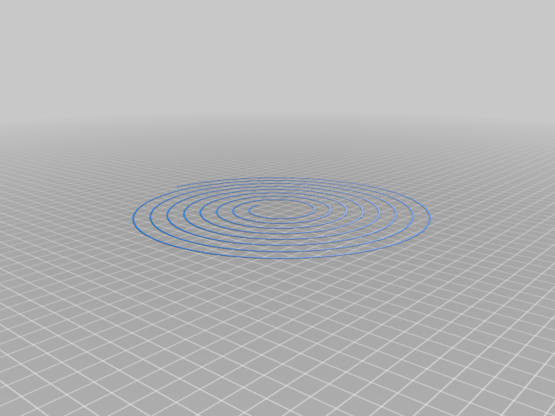 Free 3D file Customized Spiral Bed Level Test Circular 210mm・3D print