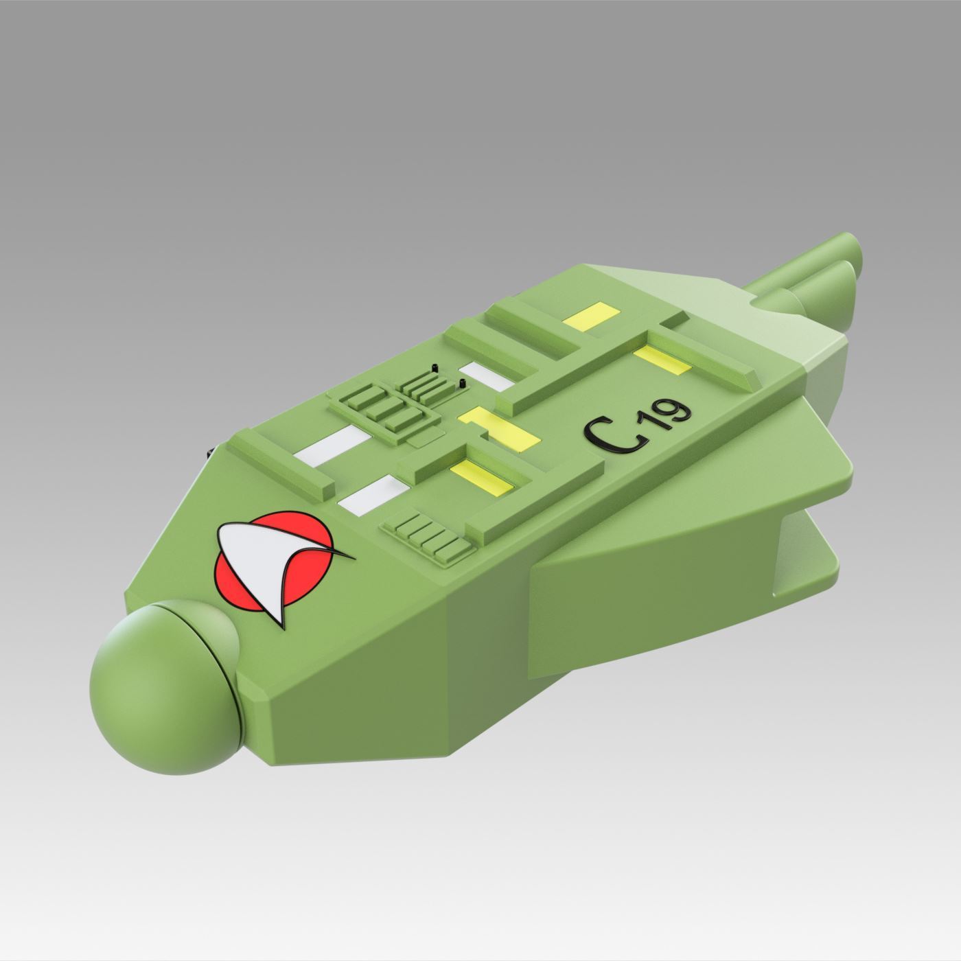 STL file Star Trek The WrathKhan Hero Electronic Boatswains Whistle・3D