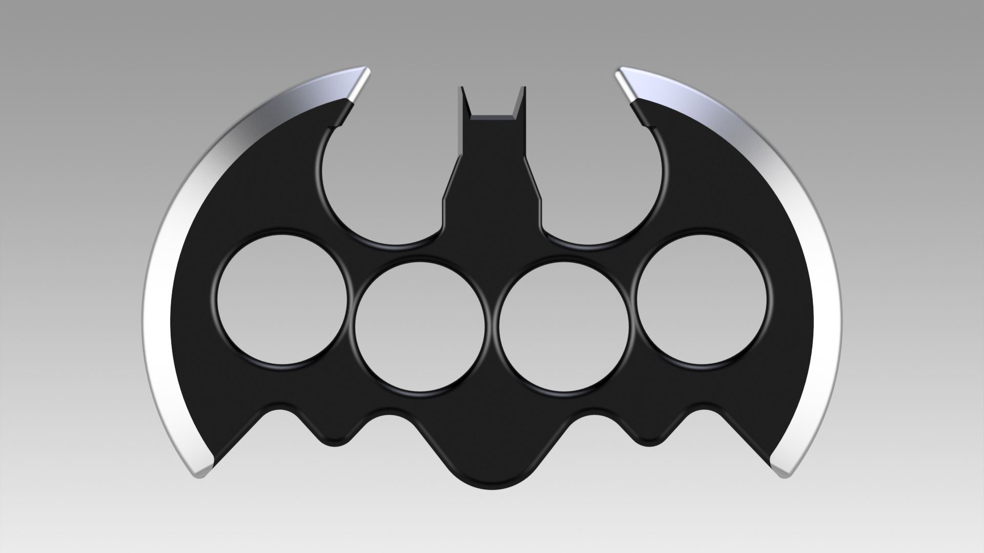 STL file Brass knuckles batman 👊・3D print design to download・Cults