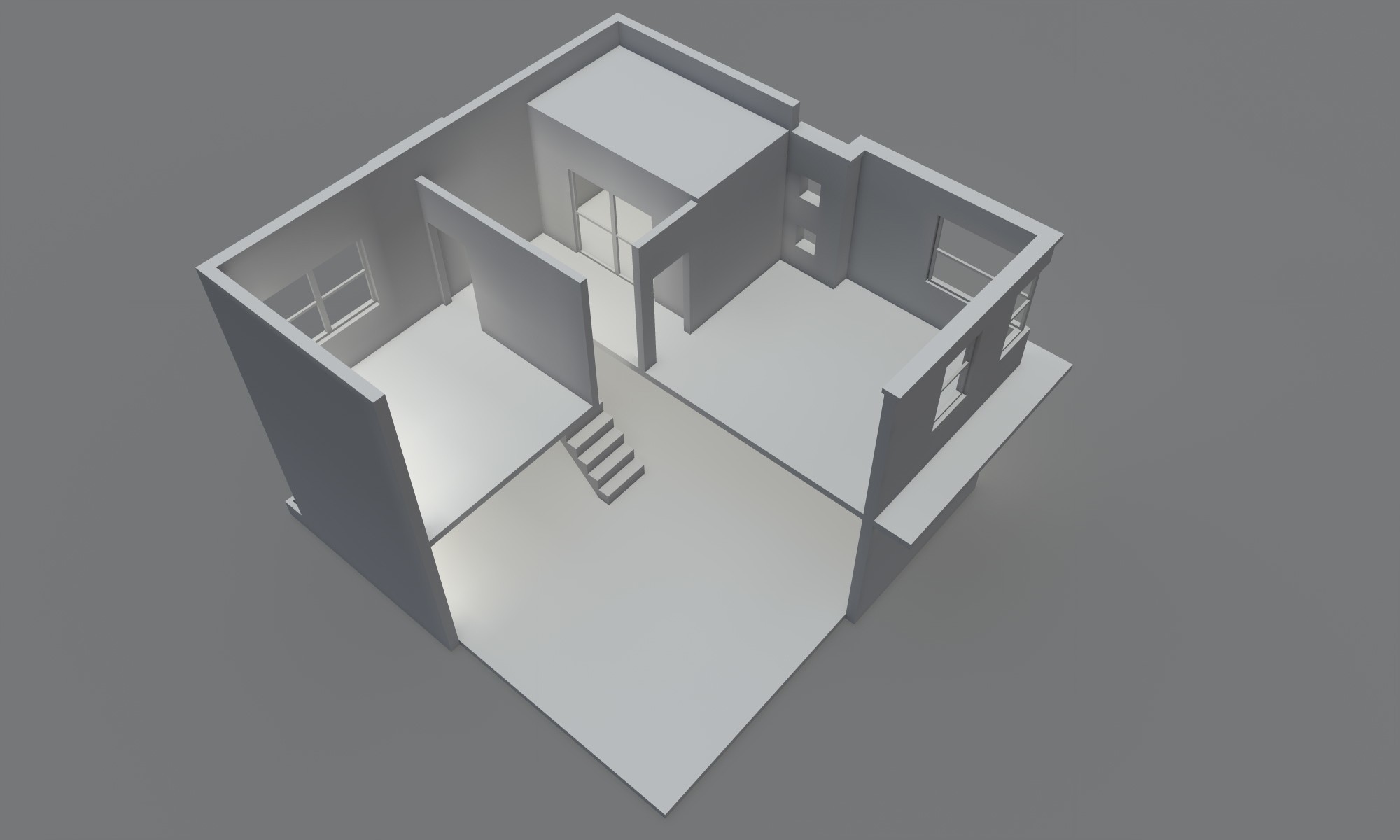 Download STL file Modern Design Doll House STL File • 3D print design
