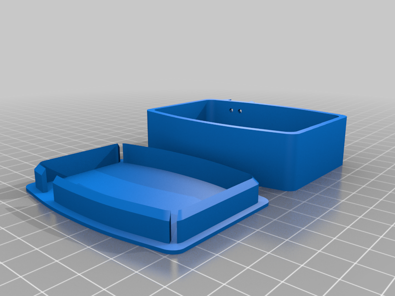 Download free SCAD file USB paddle game controller • 3D print template