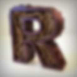 Download 3D printing models STEAMPUNK LETTER R. ・ Cults