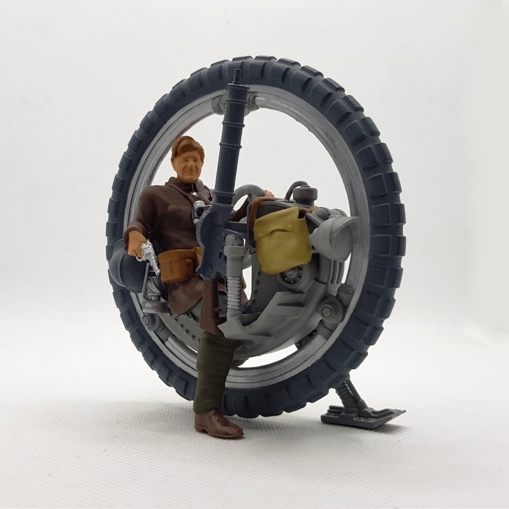 STL file Steampunk mono wheel, unicycle.・Model to download and 3D print ...