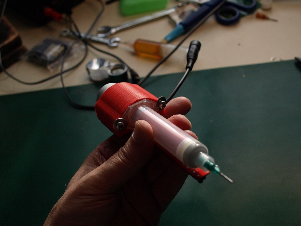 Free STL file Solder paste dispenser 3D parts 🧑‍🔧・3D printing idea to