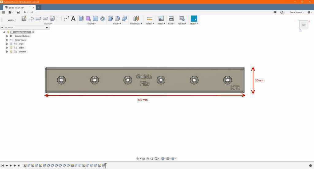 Free STL file WIRE GUIDE BOX PLA・3D print object to download・Cults