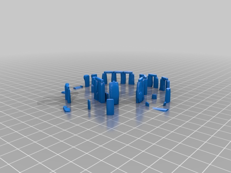 Free STL file Tiny Stonehenge・Object to download and to 3D print・Cults