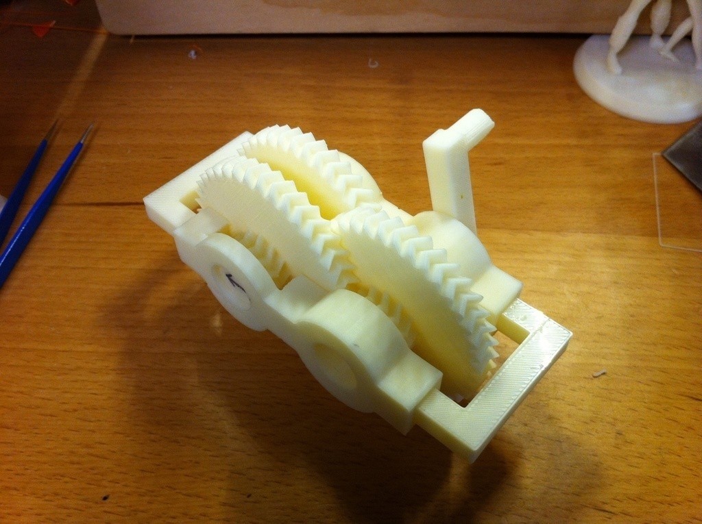 Free STL file Parametric 27 to 1 Gearset・3D print design to download・Cults