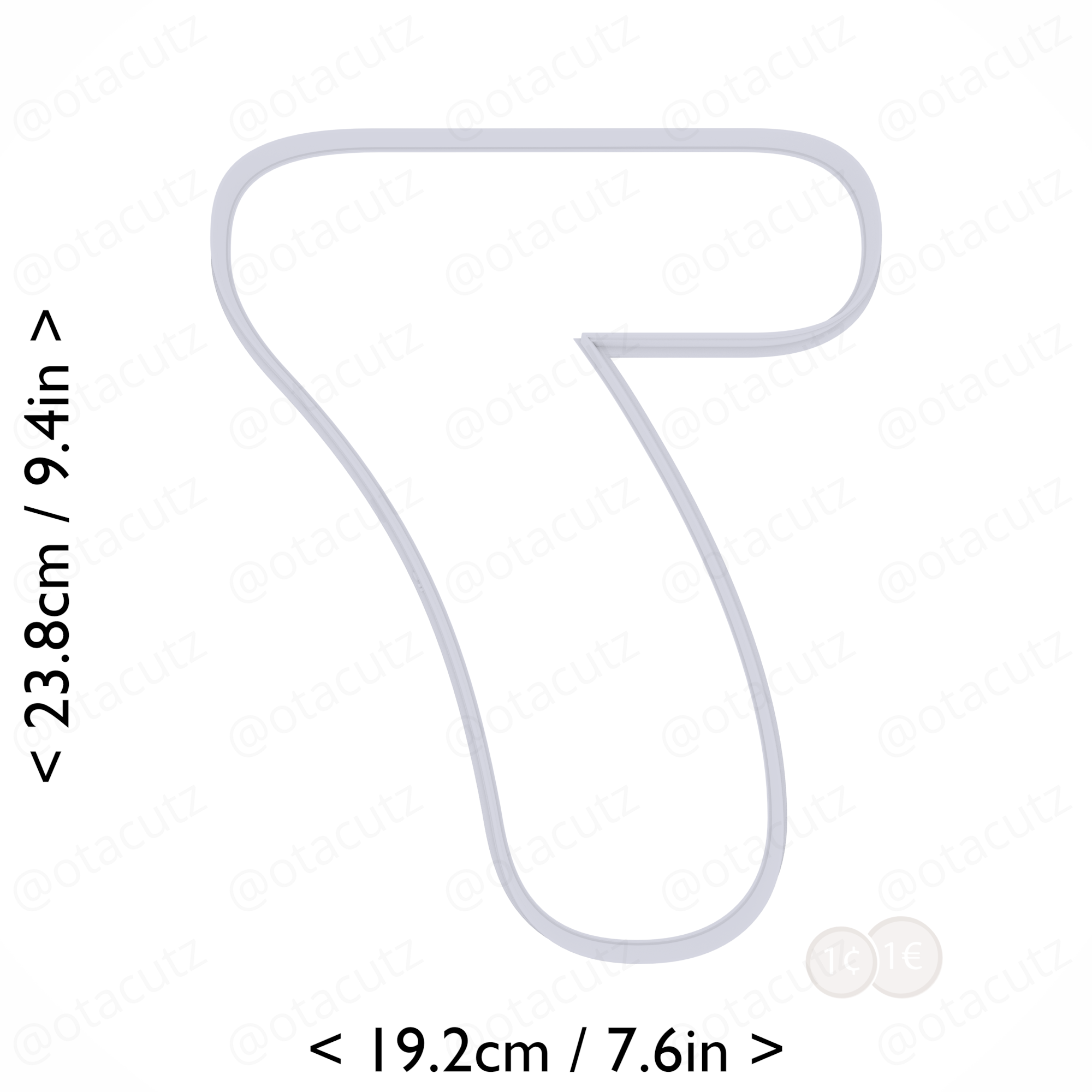 3d-file-number-seven-cookie-cutter-9in-22-9cm-3d-printable-model-to