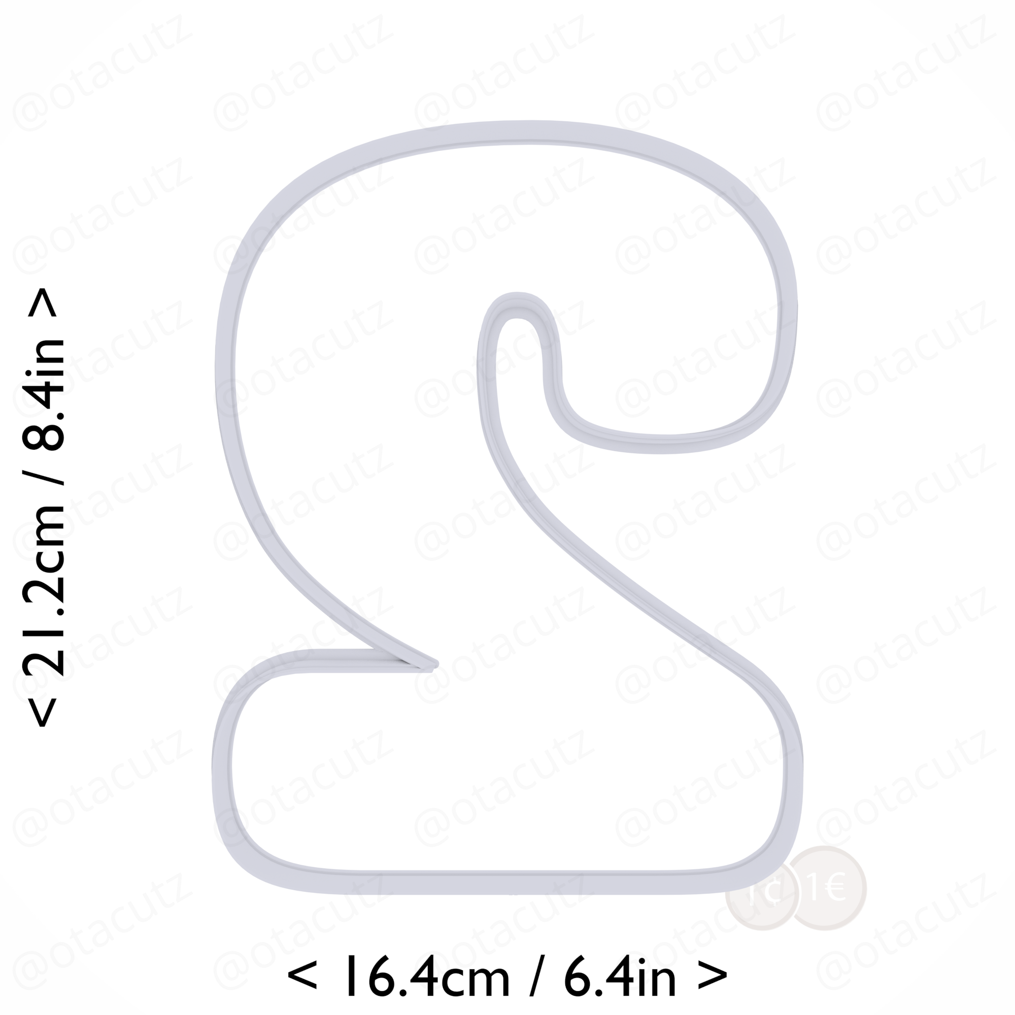 3d-file-number-two-cookie-cutter-8in-20-3cm-3d-printer-design-to