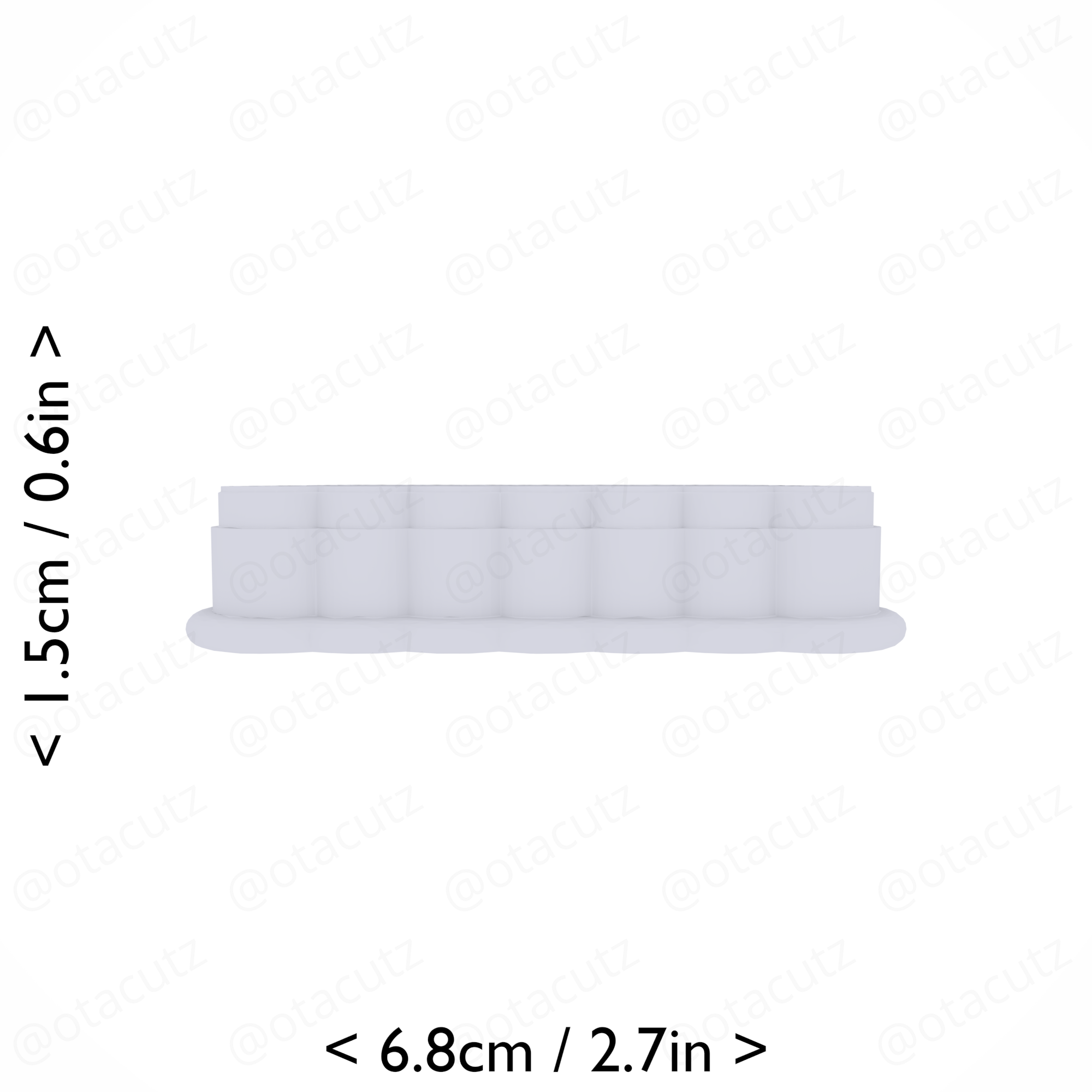 Emporte-pièce Carré 3 Tailles - Pour Fondant, Biscuits, Pâte - En Plastique Alimentaire 12.5 à 19.4 Cm - Lot De 3