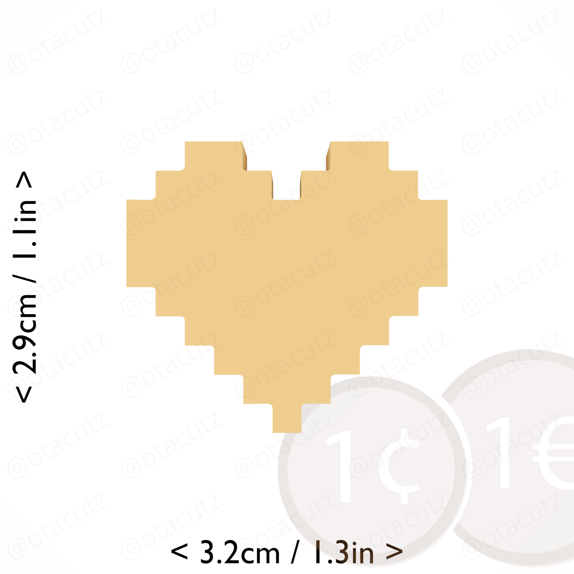 stl-file-pixel-heart-cookie-cutter-1-25in-3-2cm-3d-printable-model