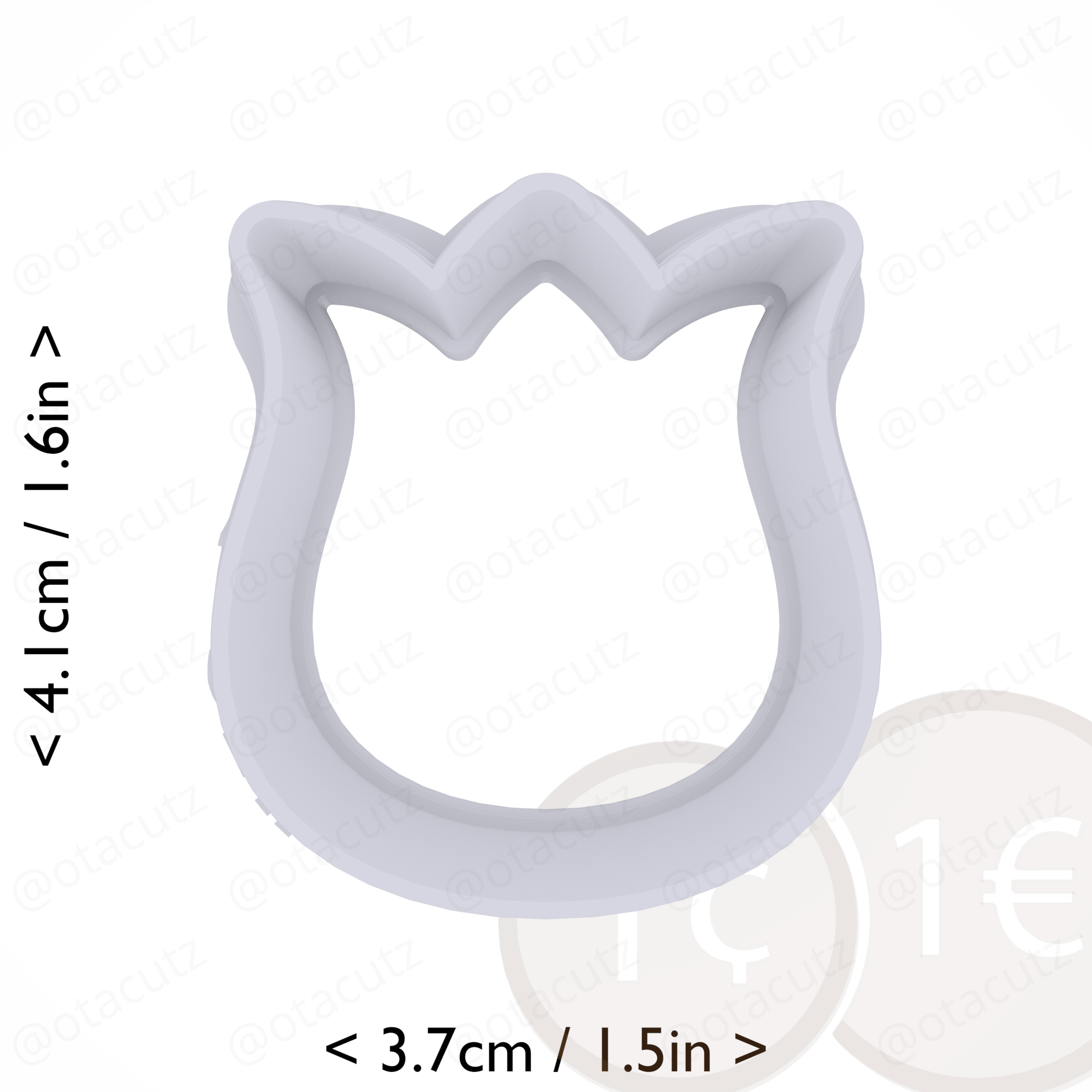 Archivo STL Tulip n Cortador De Galletas 1 25in 3 2cm Plan Para archivo-stl-tulip-n-cortador-de-galletas-1-25in-3-2cm-plan-para