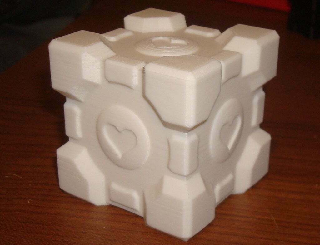 Free STL file Companion Cube Upgrade・3D printer model to download・Cults