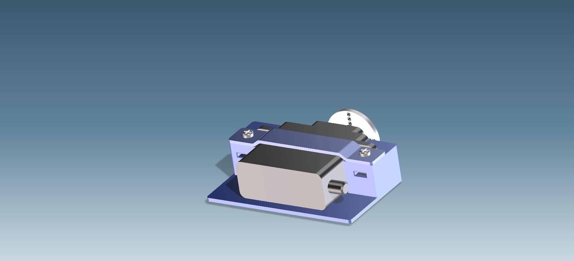 Free STL file HS82MG Servo mount 👽・3D printer model to download・Cults