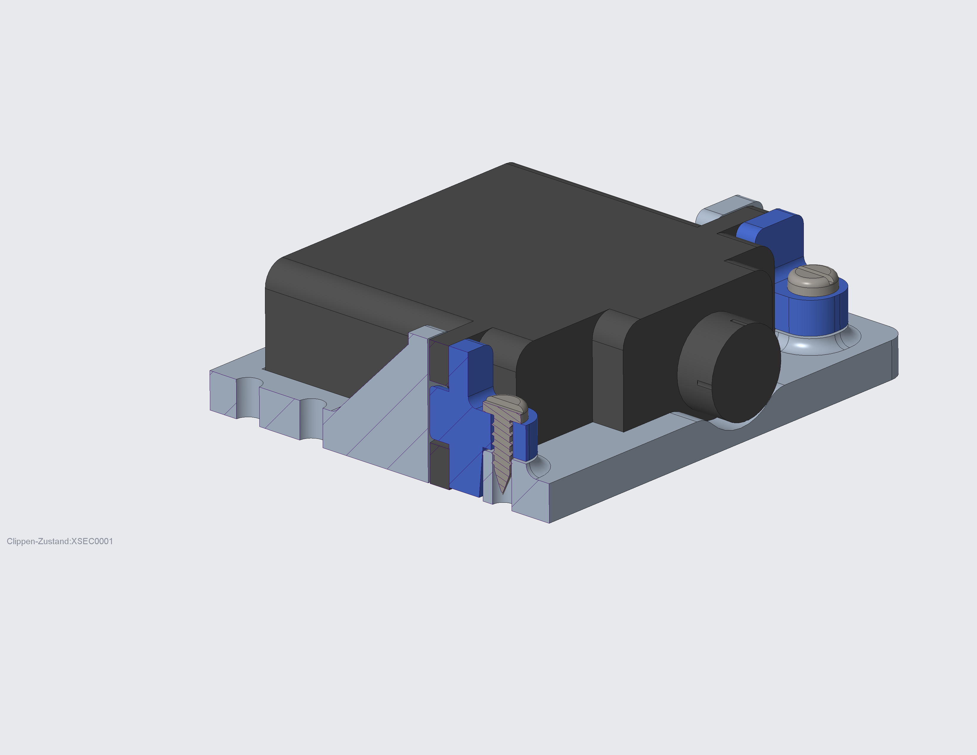 Free STL file support servo HITEC HS82MG NG (nouvelle génération)・3D