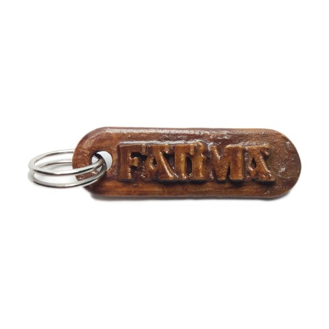 Personalized FATIMA key ring