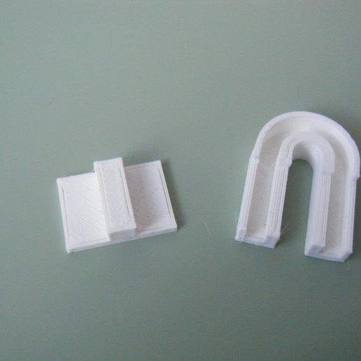 Download free SCAD file replacement clip for clothes airer • 3D