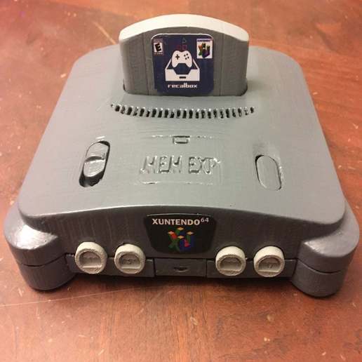 Download free 3D printer designs XU64 (N64 case for Odroid XU4) ・ Cults