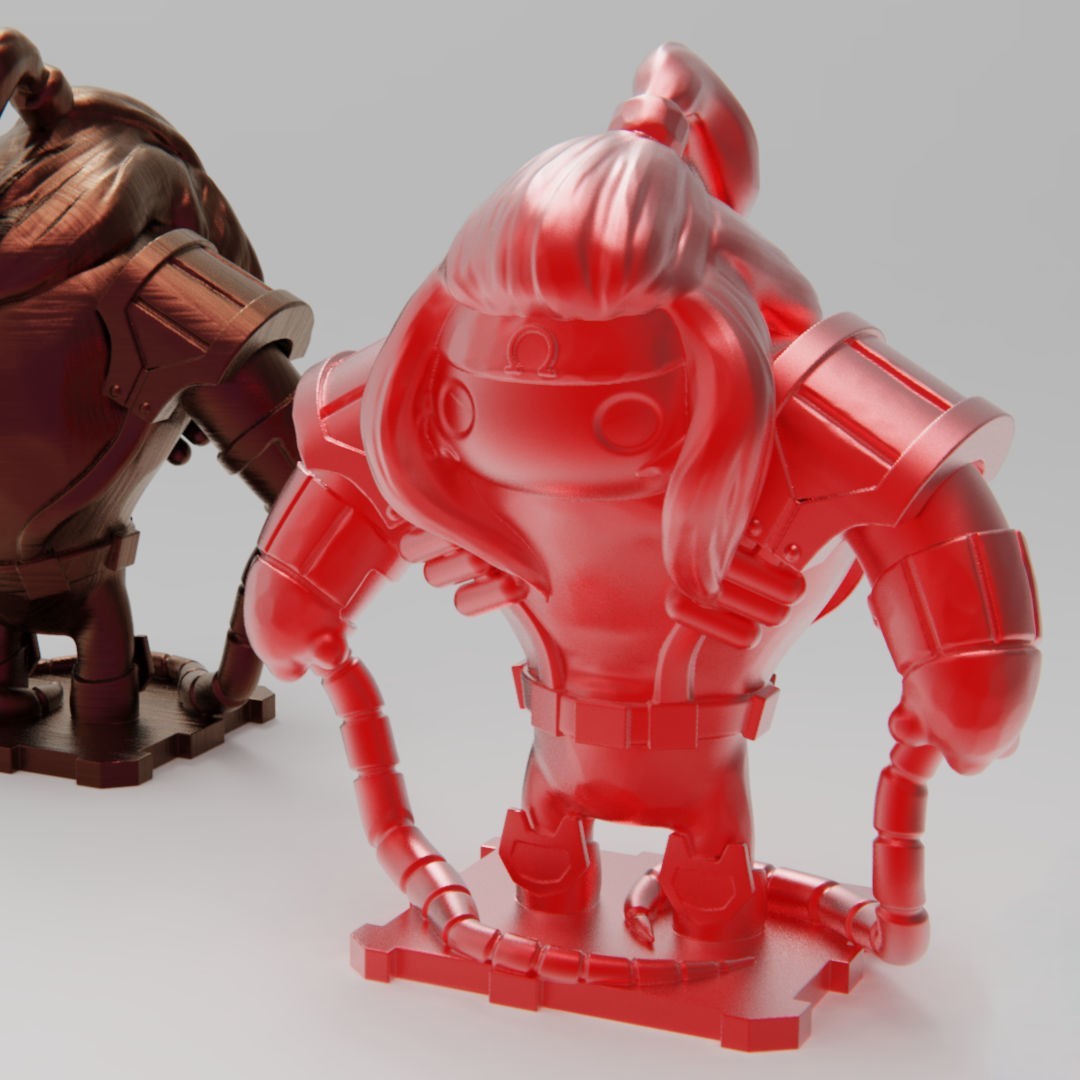 Бесплатный STL файл X-MEN Omega Red・3D-печатная модель для скачивания・Cults