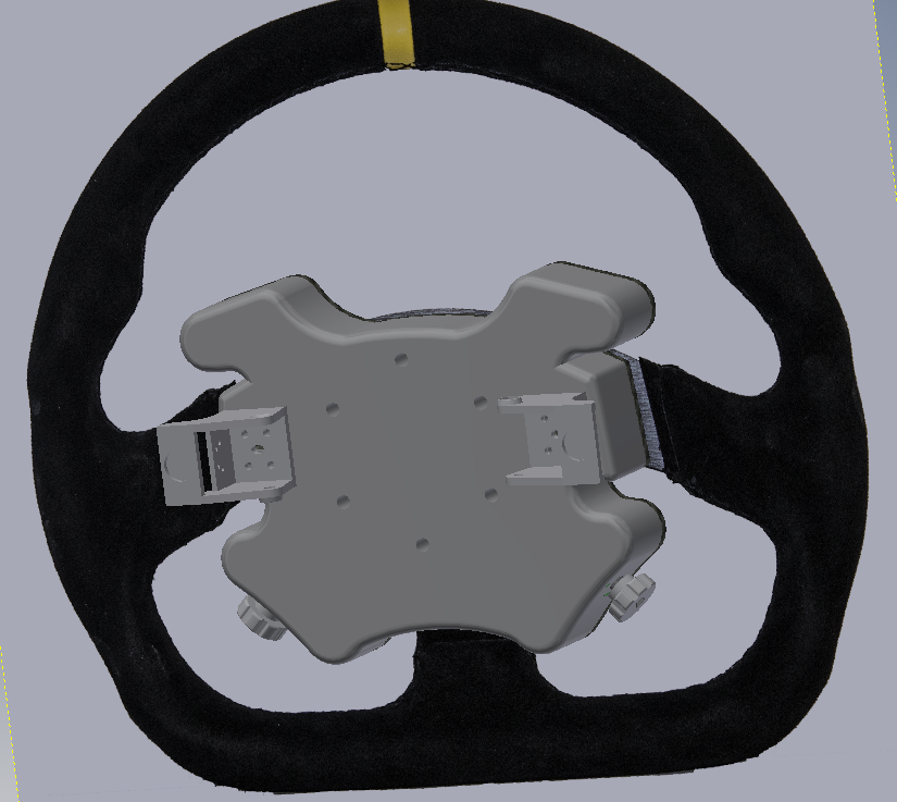 Download STL file DIY PLATE STEERING WHEEL 320 SWD • 3D printable template ・ Cults