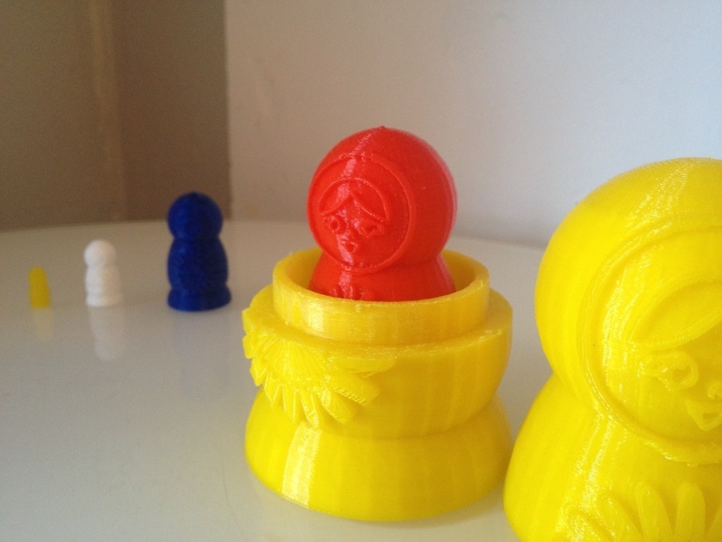 Free STL file Traditional Nesting Dolls・3D printing idea to download・Cults