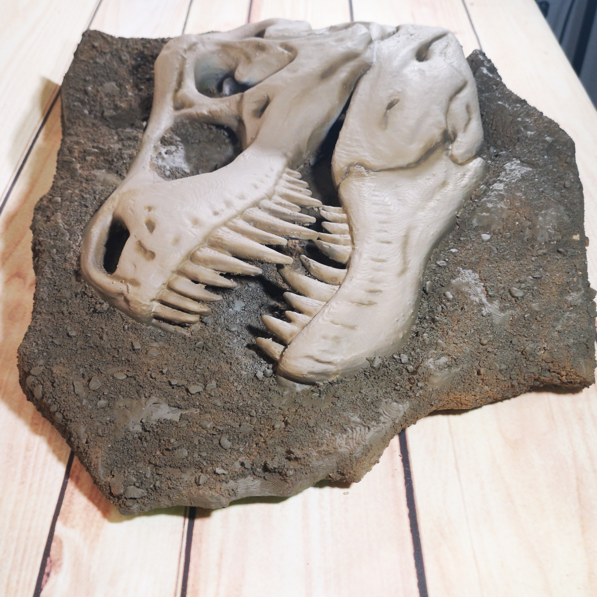 Free 3MF file skull fossil t-rex 💀・3D printer model to download・Cults