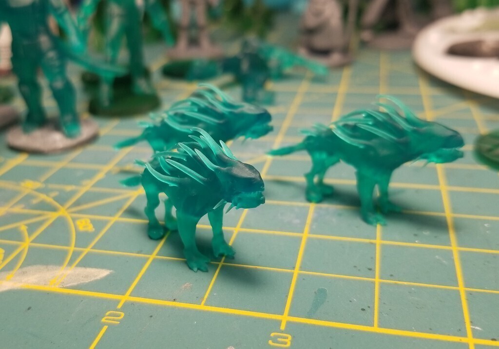 Бесплатный STL файл Akata (Starfinder)・3D-печатный дизайн для ...