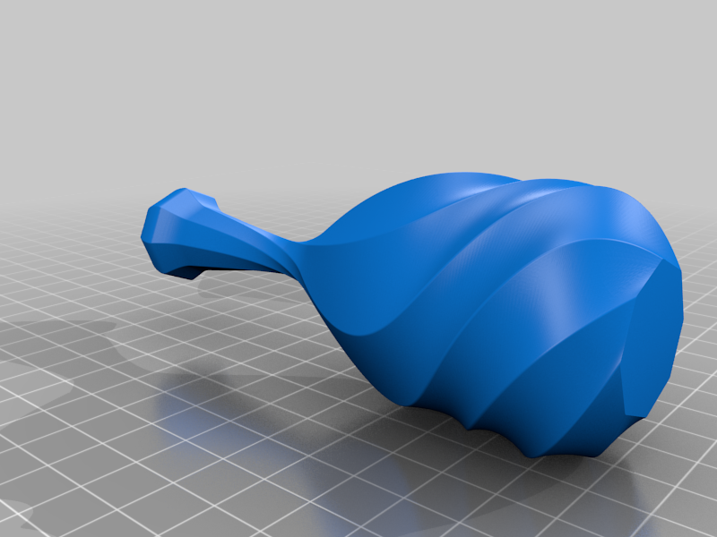 Free 3D file Hochet - Baby rattle toy - One piece・3D print object to ...