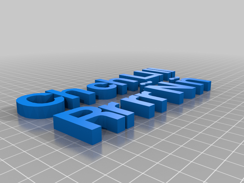 Free 3D file Spanish Magnetic Letters 🧲・3D printer design to download・Cults