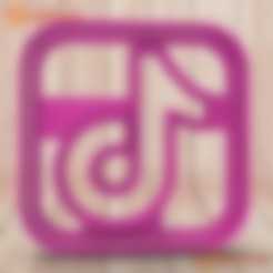 Download STL TIK TOK DEEG CUTTER - COOKIE CUTTER 2 X1, GERTEC