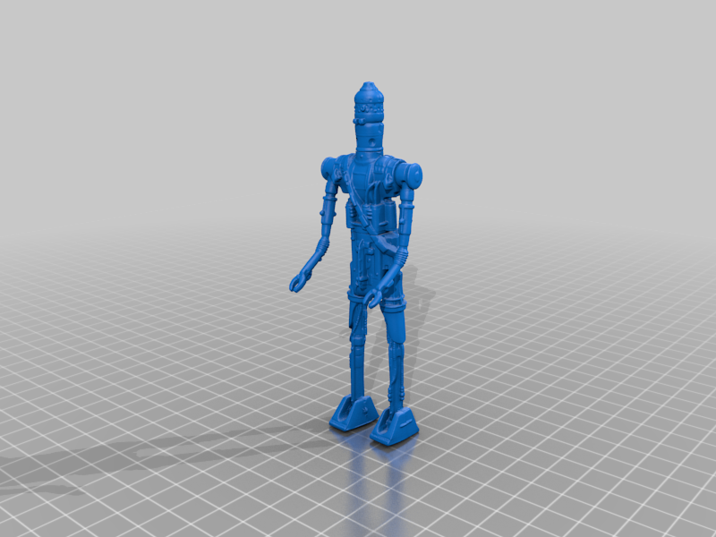 Free STL file IG88 Kenner Toy Figure Scan・3D printable object to ...