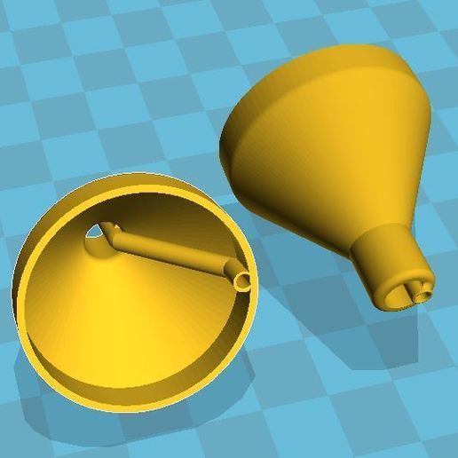 Download free 3D printing files Citadel Paint Pot Funnel for Dropper