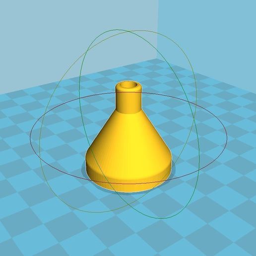 Download free 3D printer designs Citadel Paint Pot Funnel for Dropper