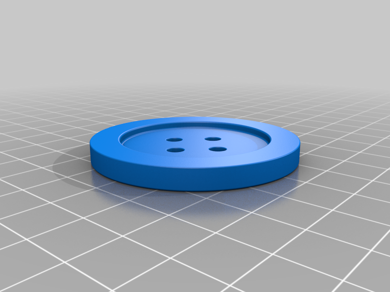 Free STL file Button Moon 🌙・3D printer design to download・Cults