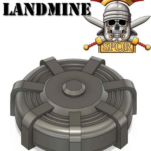 Download free STL file WK40K SciFi Landmine • 3D printer object ・ Cults