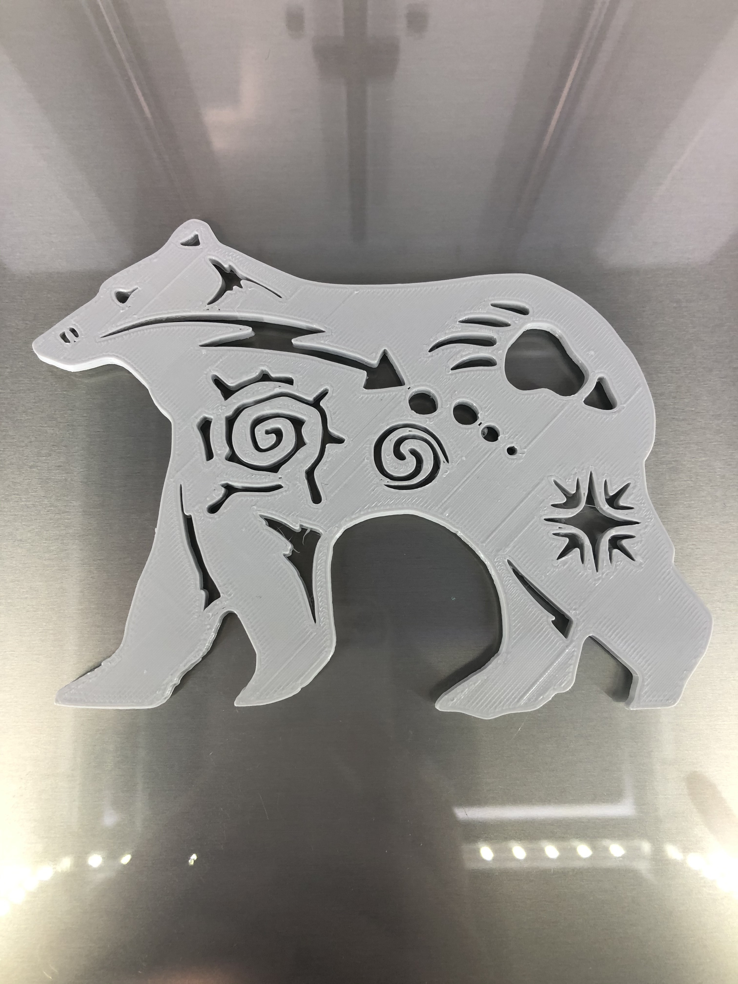 Free STL file Zuni bear fetish 🐻・3D printable design to download・Cults