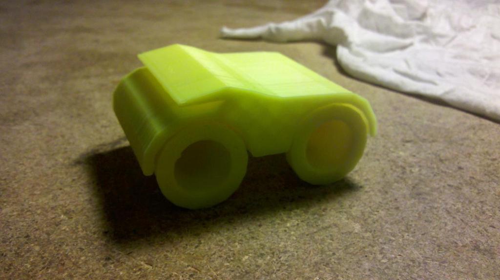 Free STL file Toy Car with turning wheels・3D printing idea to download